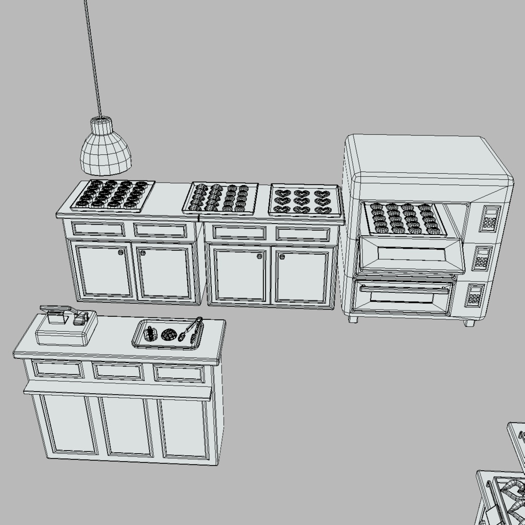 Cute Japanese Bakery Set キュートベーカリーセット