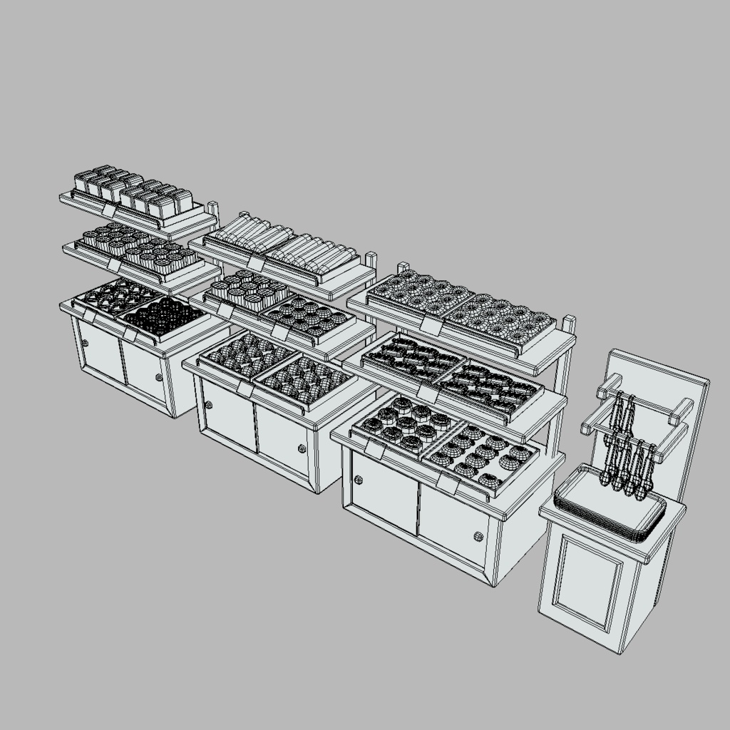 Cute Japanese Bakery Set キュートベーカリーセット