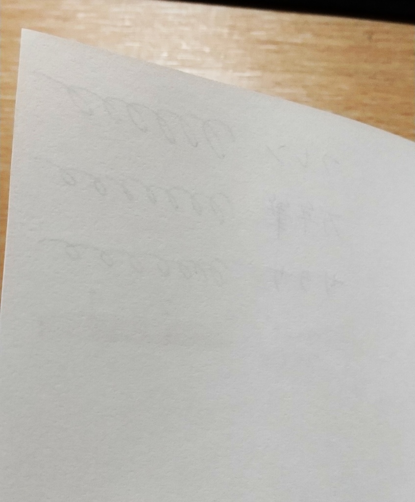 パスポートサイズ手製ノート