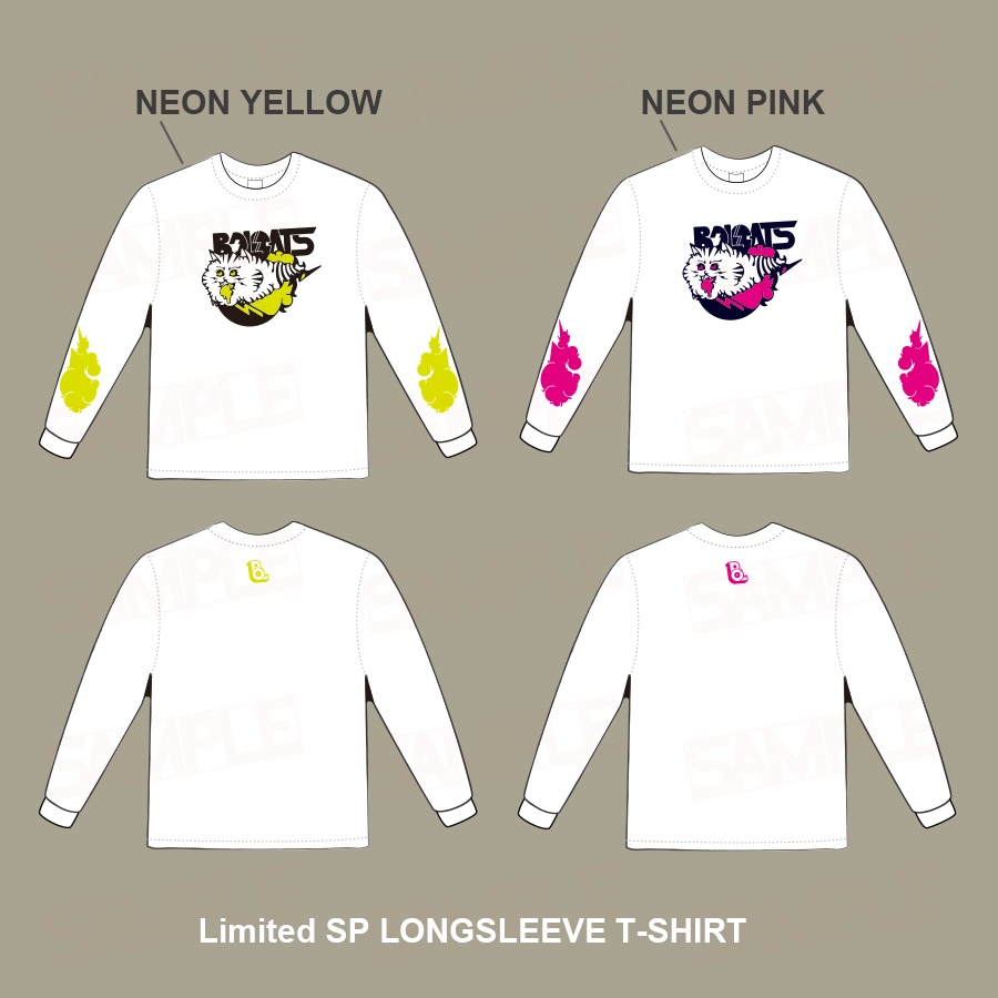 クラウディキャット_ロングTシャツ