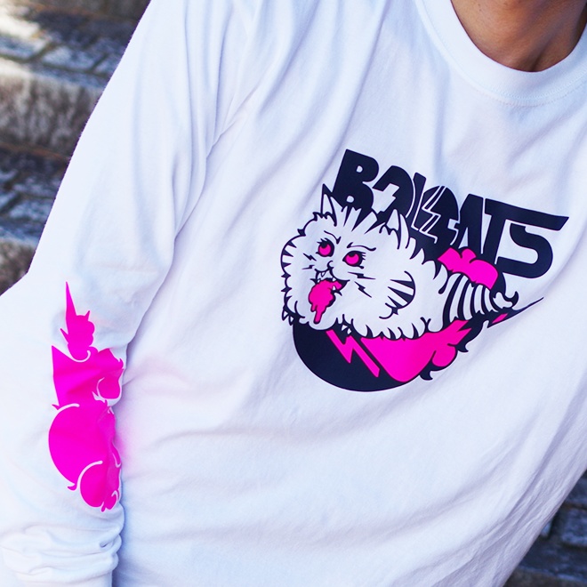 クラウディキャット_ロングTシャツ