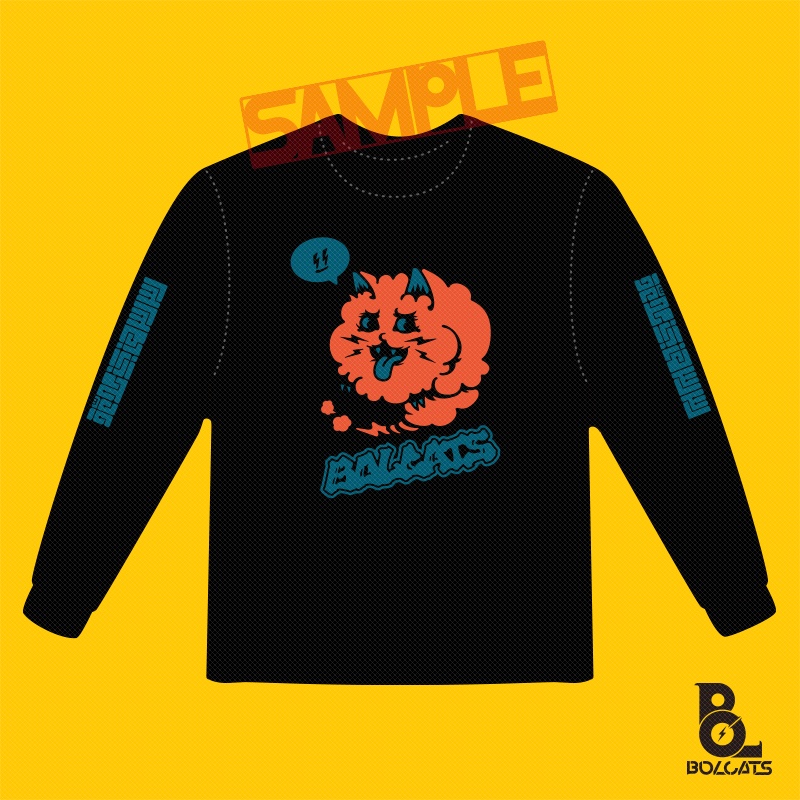 クラウディキャットtype-Ⓑ_ロングTシャツ