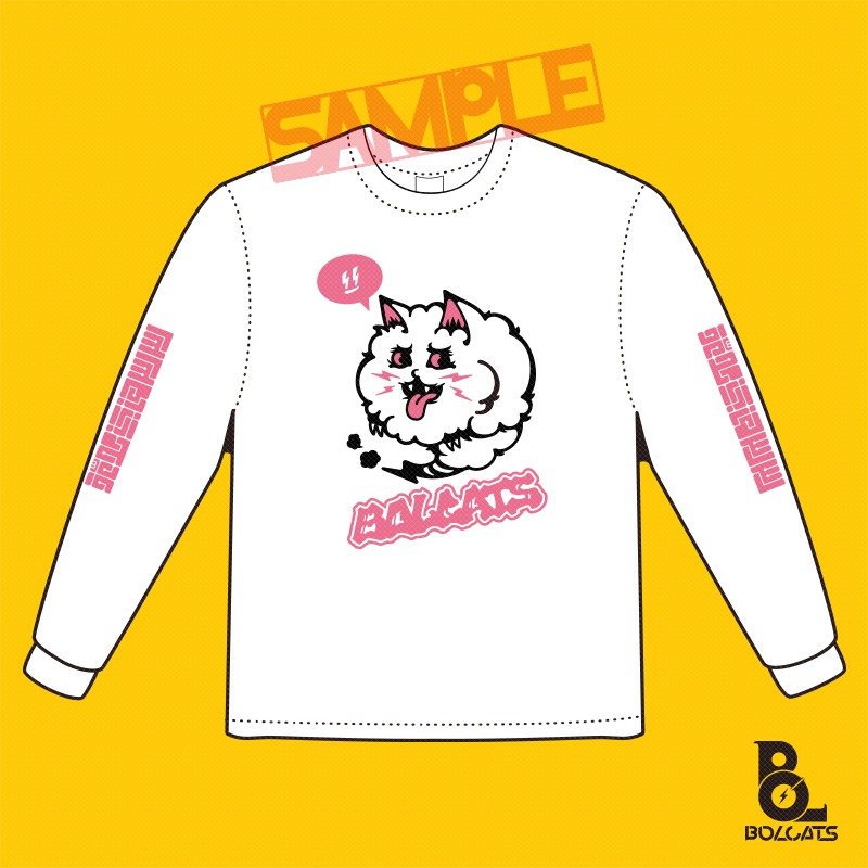 クラウディキャットtype-Ⓑ_ロングTシャツ