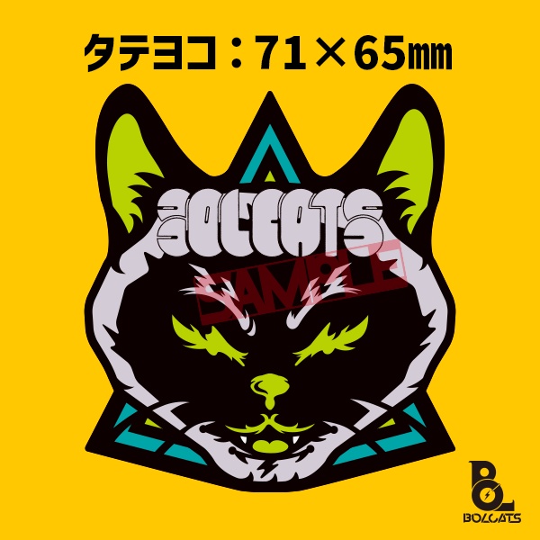 フルカラーステッカー_シャミーフェイス