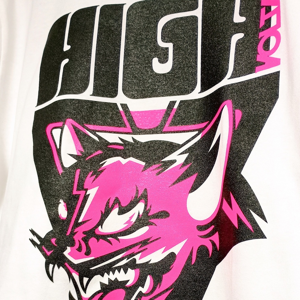 HIGH-VOLTAGE Tシャツ_シルクスクリーン2色刷