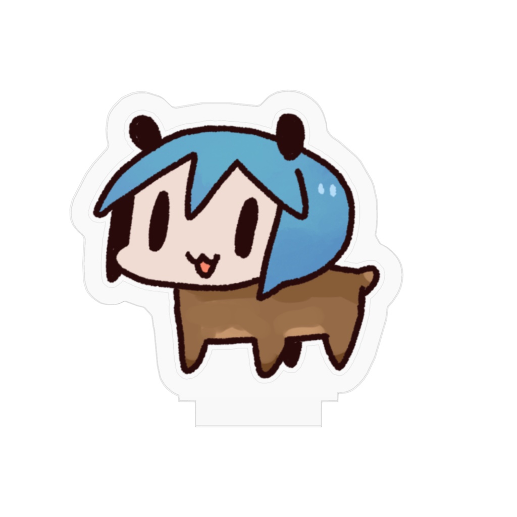 いぬアクリルフィギュア