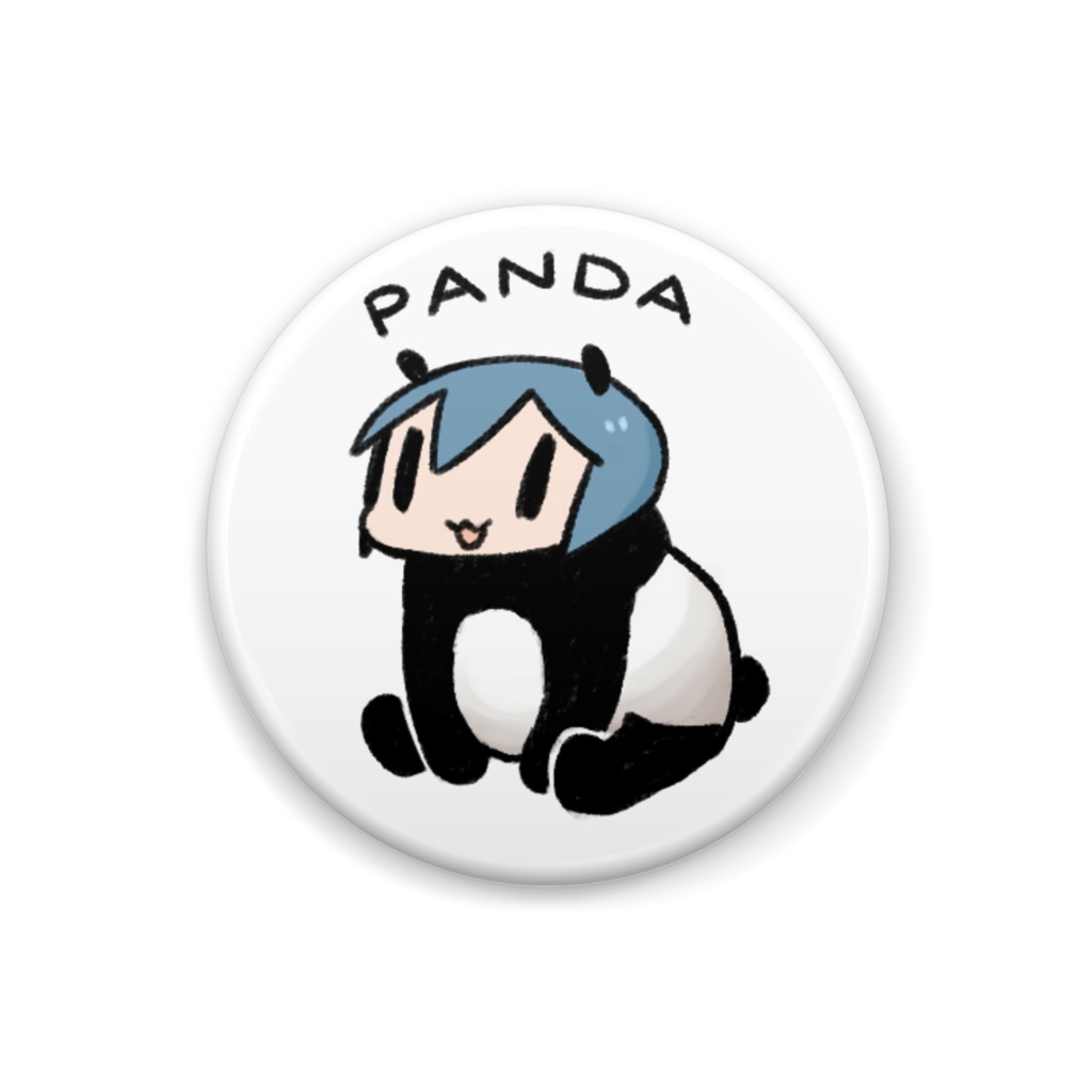 缶バッジ：パンダ