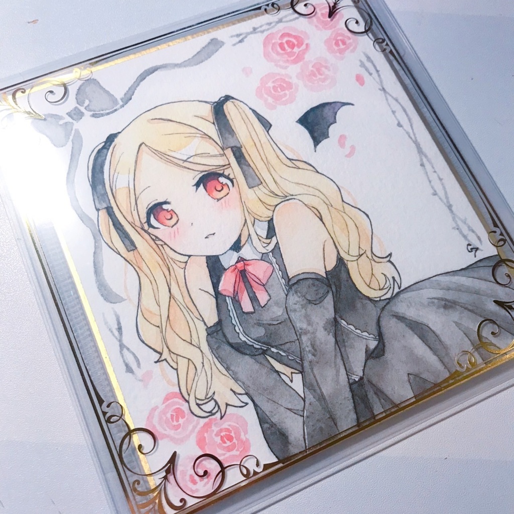 小悪魔聖ちゃん/小色紙原画