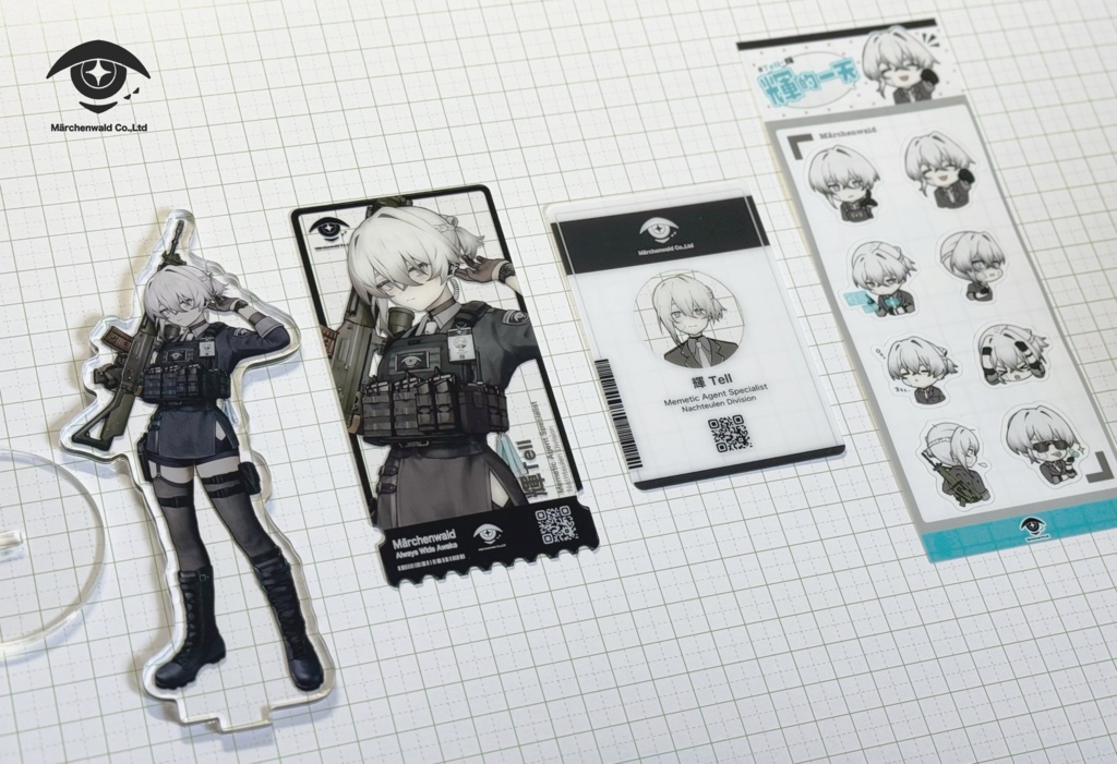 【再販】「輝」公式オリジナルグッズセット 「Tell」Original Goods Set 【在庫限り】