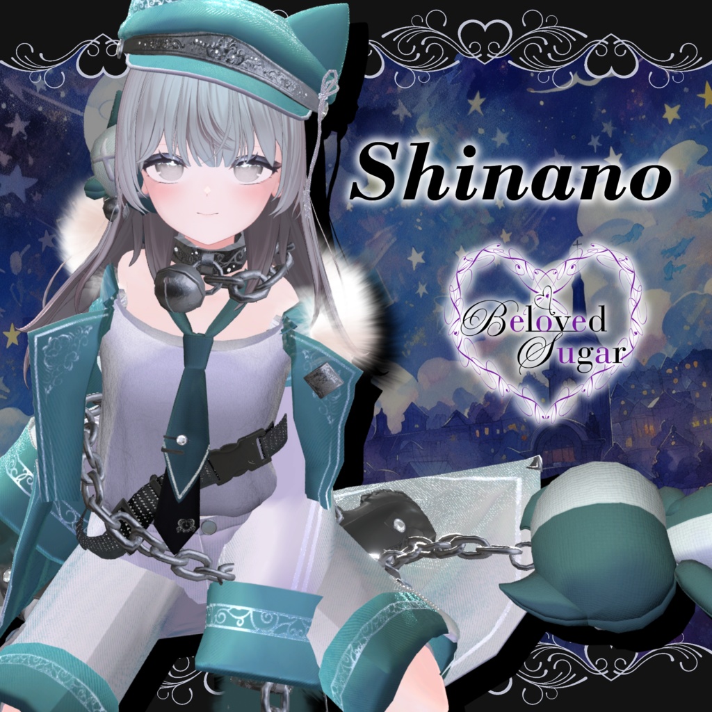 【10アバター対応】Jardin Captif - ジャルダン・キャプティフ -【"3Way"Costume】