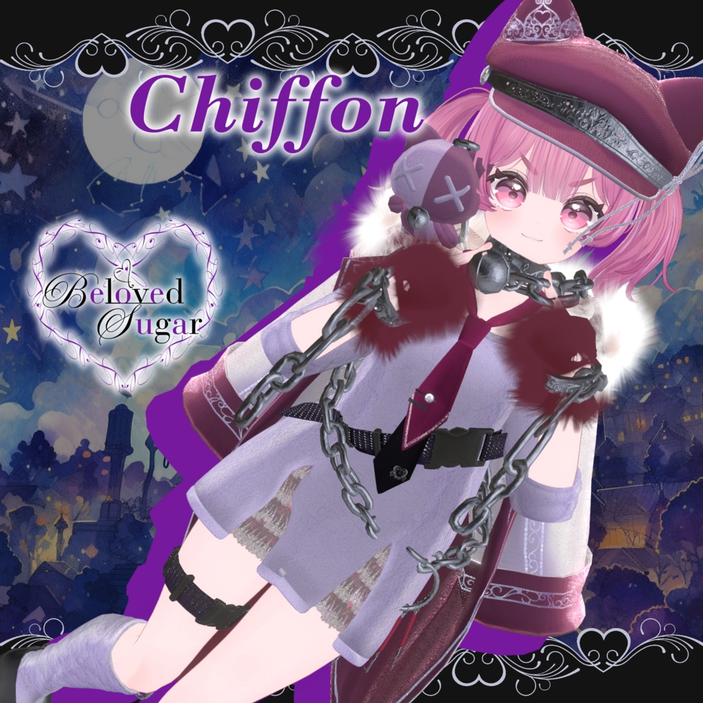 【10アバター対応】Jardin Captif - ジャルダン・キャプティフ -【"3Way"Costume】