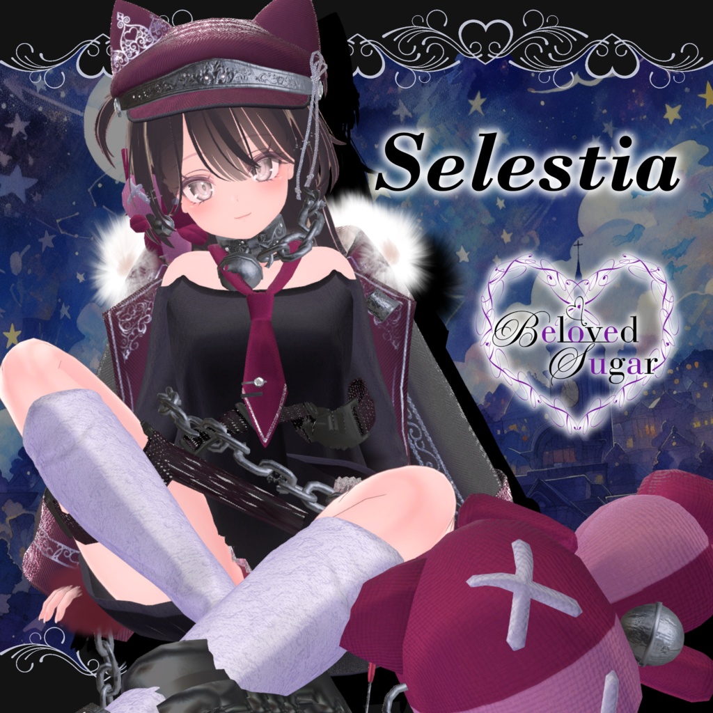 【10アバター対応】Jardin Captif - ジャルダン・キャプティフ -【"3Way"Costume】