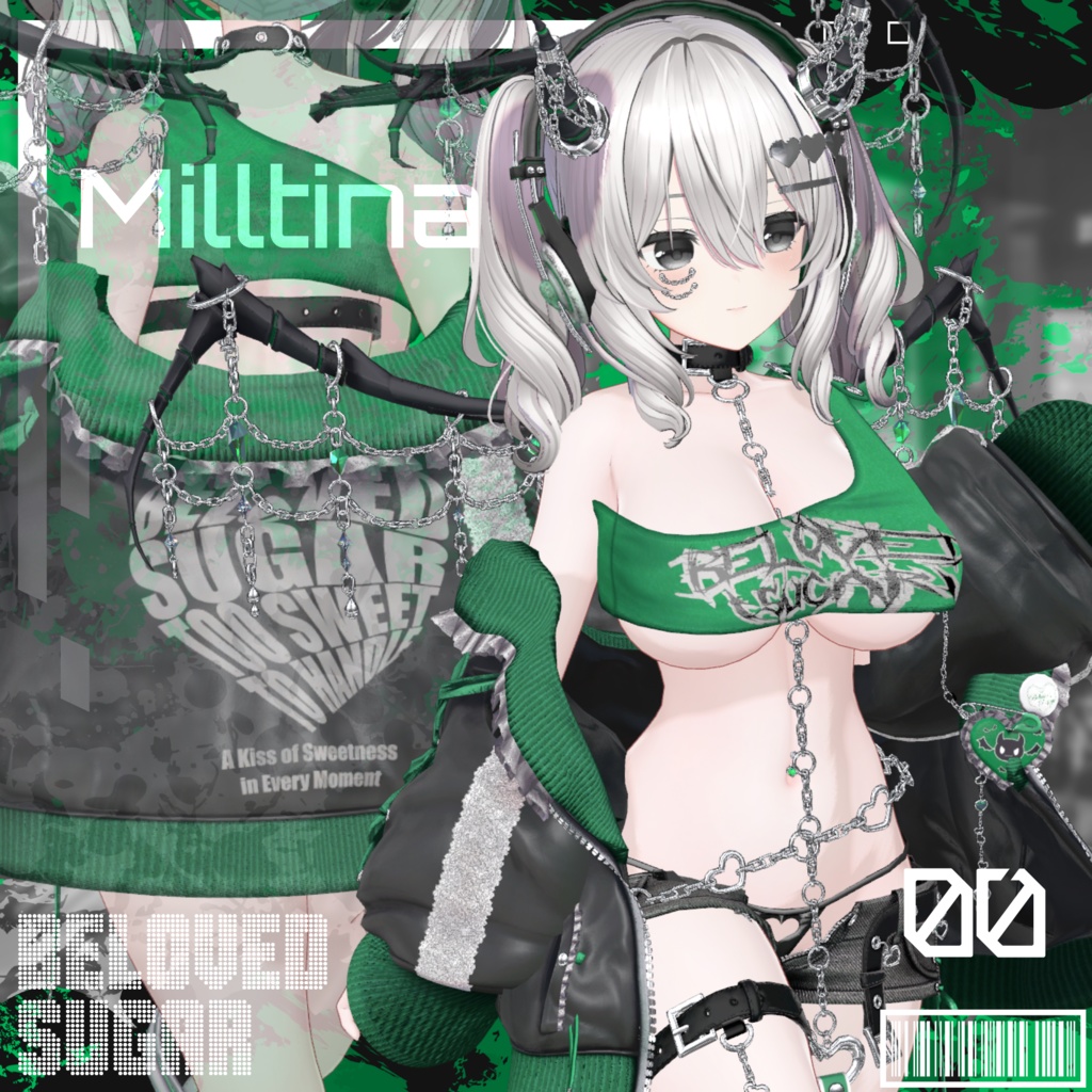 【14アバター対応】Étreinte Fatale - エトレント・ファタール - 【Costume】