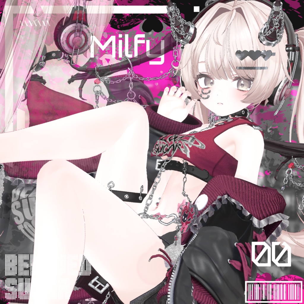 【14アバター対応】Étreinte Fatale - エトレント・ファタール - 【Costume】