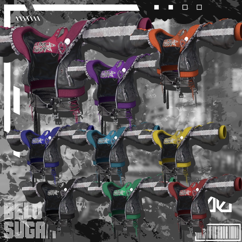 【14アバター対応】Étreinte Fatale - エトレント・ファタール - 【Costume】