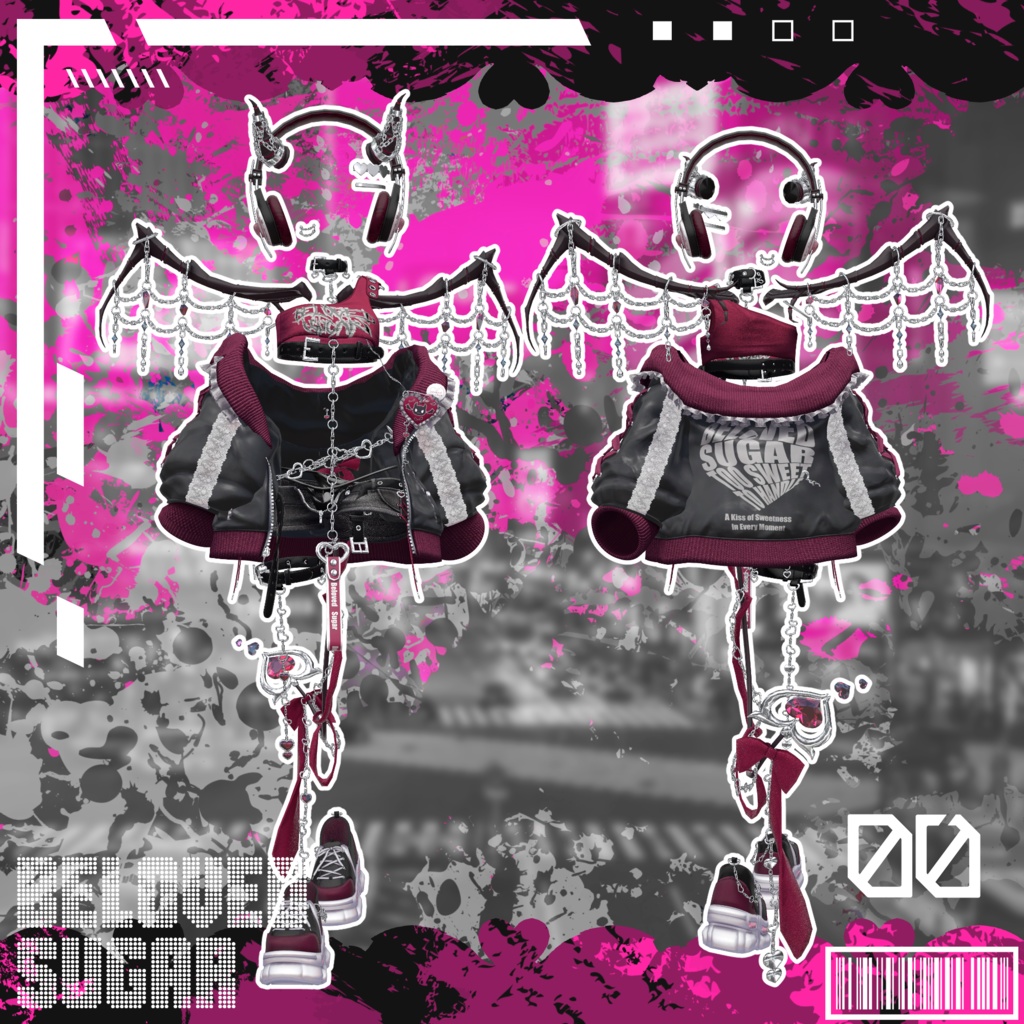 【14アバター対応】Étreinte Fatale - エトレント・ファタール - 【Costume】