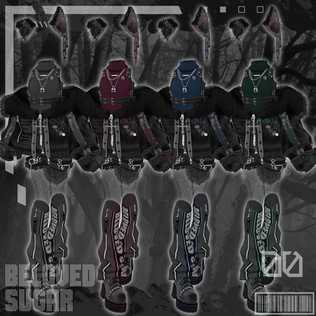 🎁販売記念セール開催中"最大20%OFF"🎁【15アバター対応】Lunar Bite - ルナー・バイト -【Costume】