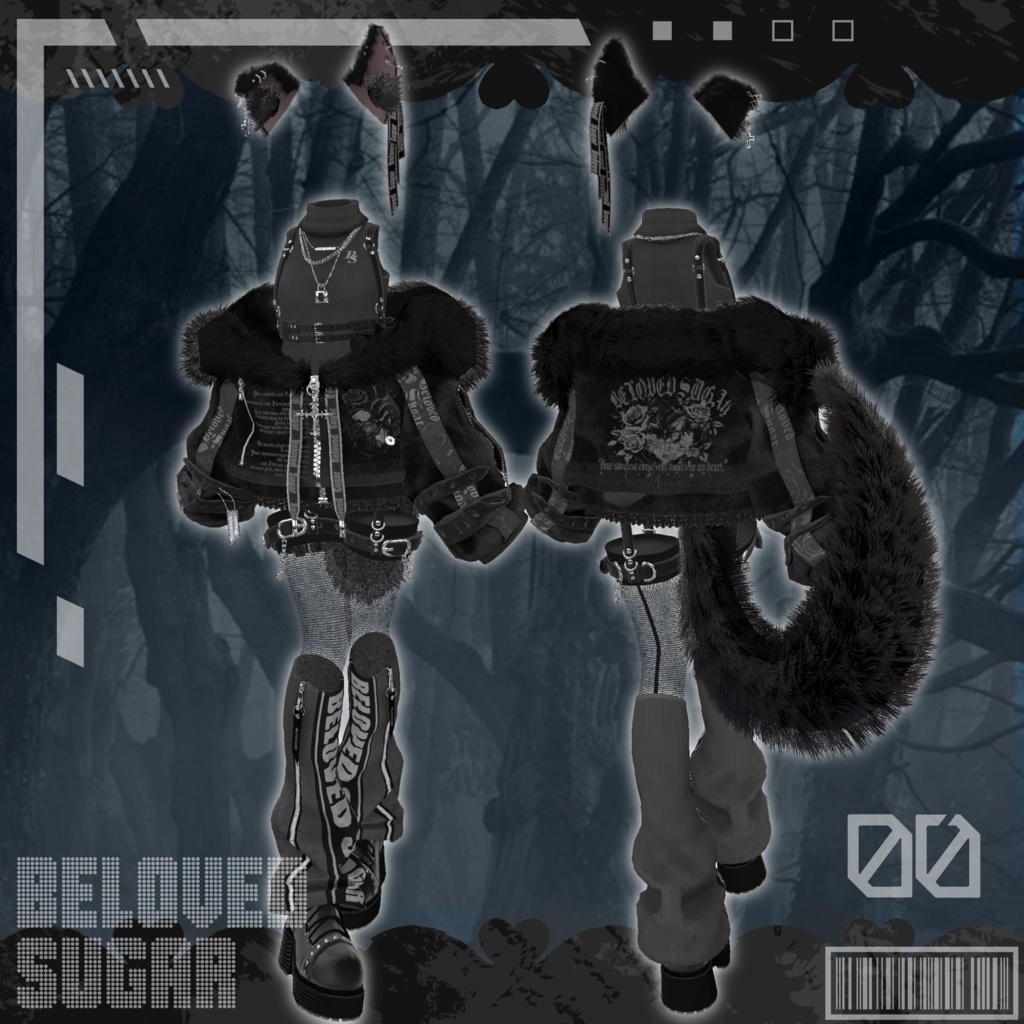 🎁販売記念セール開催中"最大20%OFF"🎁【15アバター対応】Lunar Bite - ルナー・バイト -【Costume】