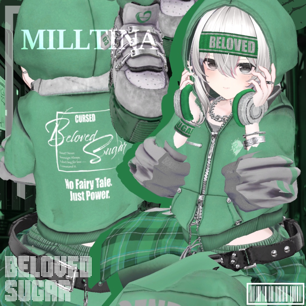 🎁販売記念セール開催中"最大20%OFF"🎁【21アバター対応】Neon Thorn - ネオン・ソーン - 【Costume】