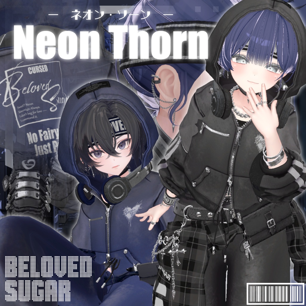 🎁販売記念セール開催中"最大20%OFF"🎁【21アバター対応】Neon Thorn - ﾈｵﾝ･ｿｰﾝ - 【Costume】