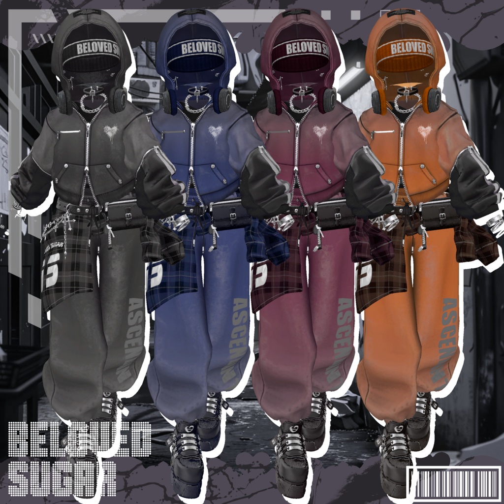 🎁販売記念セール開催中"最大20%OFF"🎁【21アバター対応】Neon Thorn - ネオン・ソーン - 【Costume】