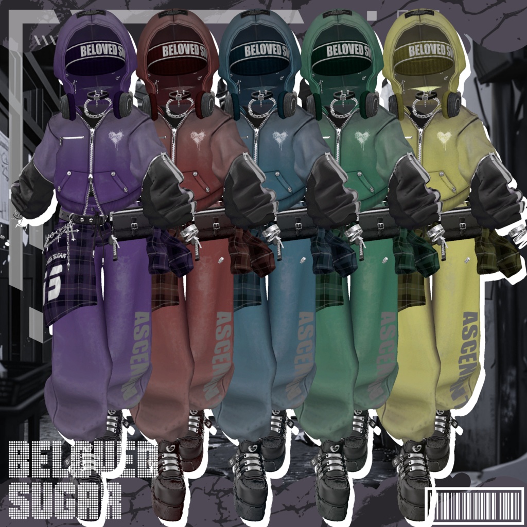 🎁販売記念セール開催中"最大20%OFF"🎁【21アバター対応】Neon Thorn - ネオン・ソーン - 【Costume】