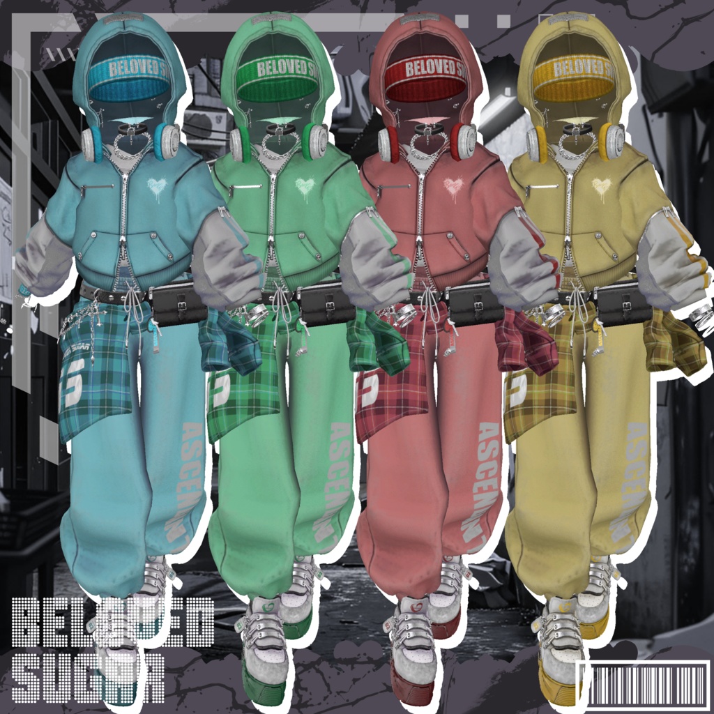 🎁販売記念セール開催中"最大20%OFF"🎁【21アバター対応】Neon Thorn - ネオン・ソーン - 【Costume】