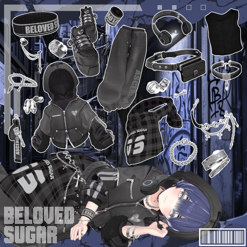 🎁販売記念セール開催中"最大20%OFF"🎁【21アバター対応】Neon Thorn - ネオン・ソーン - 【Costume】