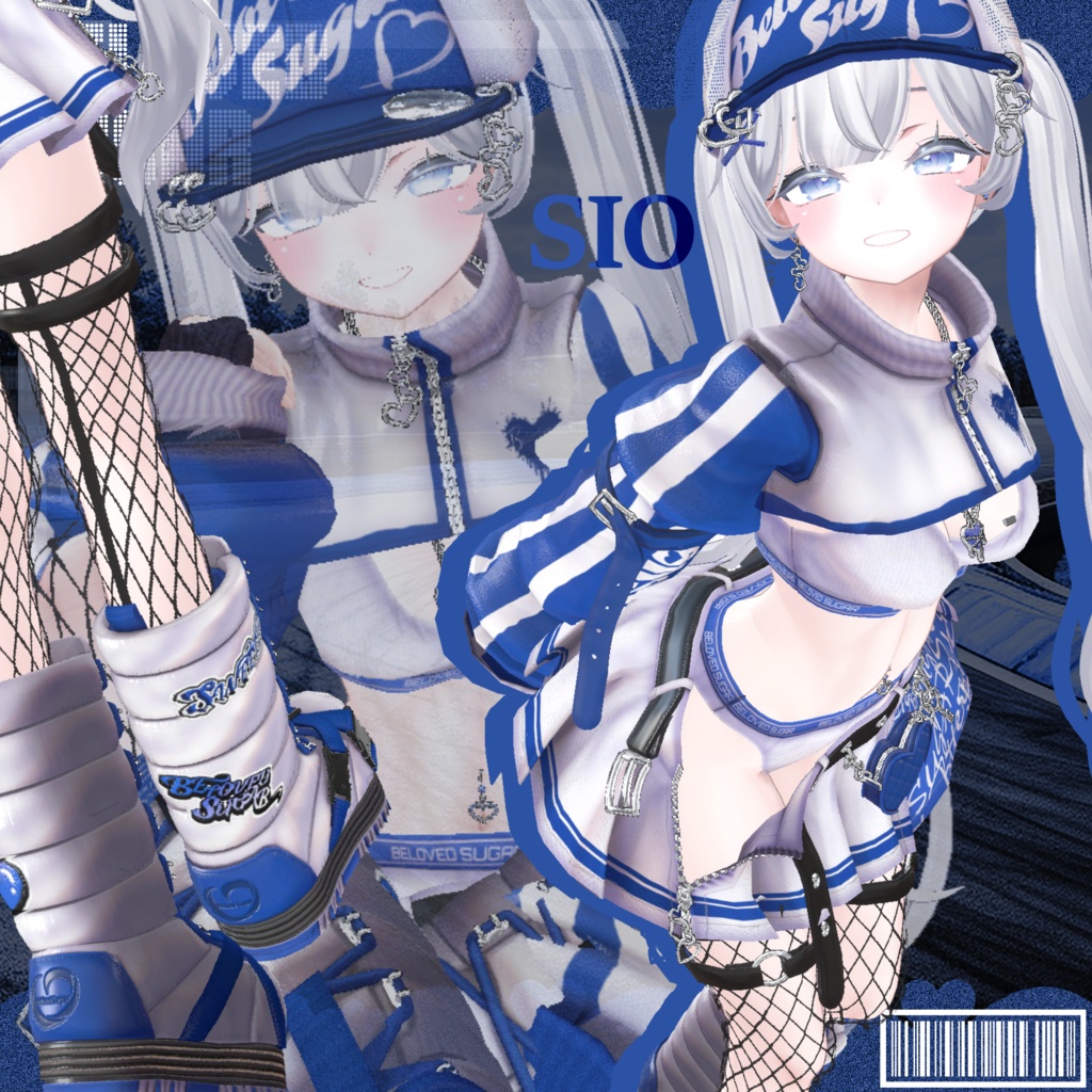 ❣️販売記念セール"最大20%OFF"❣️🎁【15アバター対応】Pixel Sugar - ピクセル・シュガー【Costume】