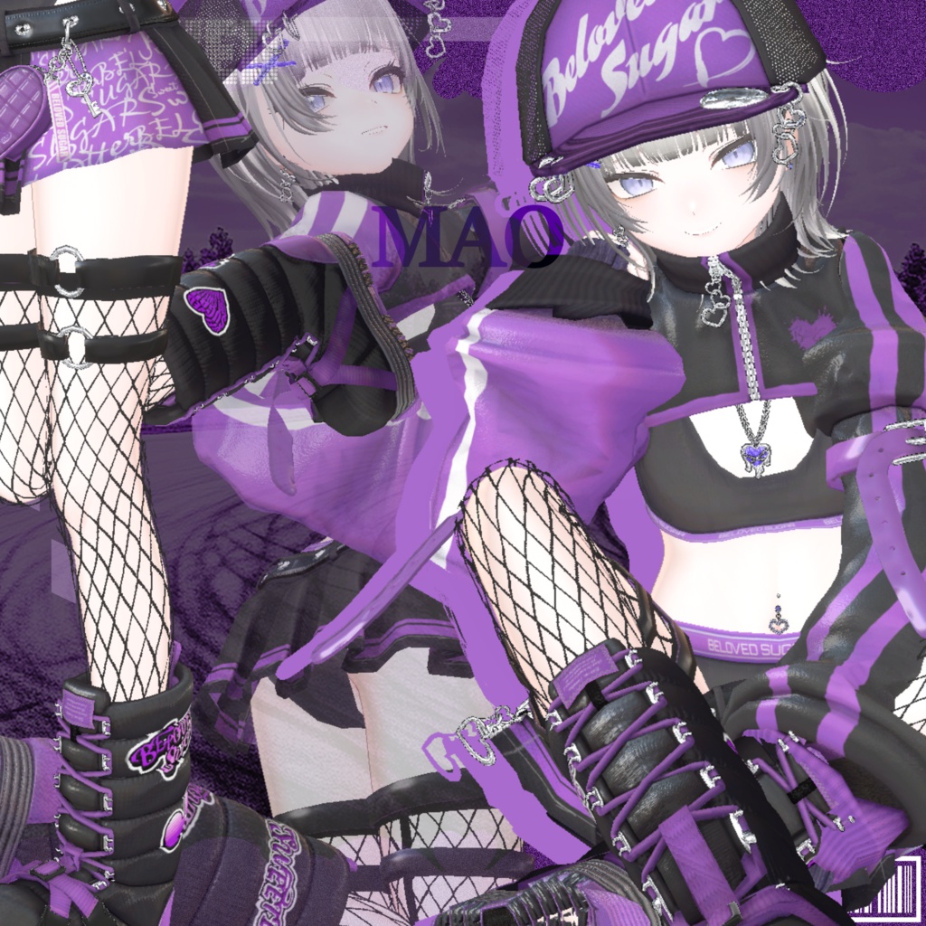 ❣️販売記念セール"最大20%OFF"❣️🎁【15アバター対応】Pixel Sugar - ピクセル・シュガー【Costume】