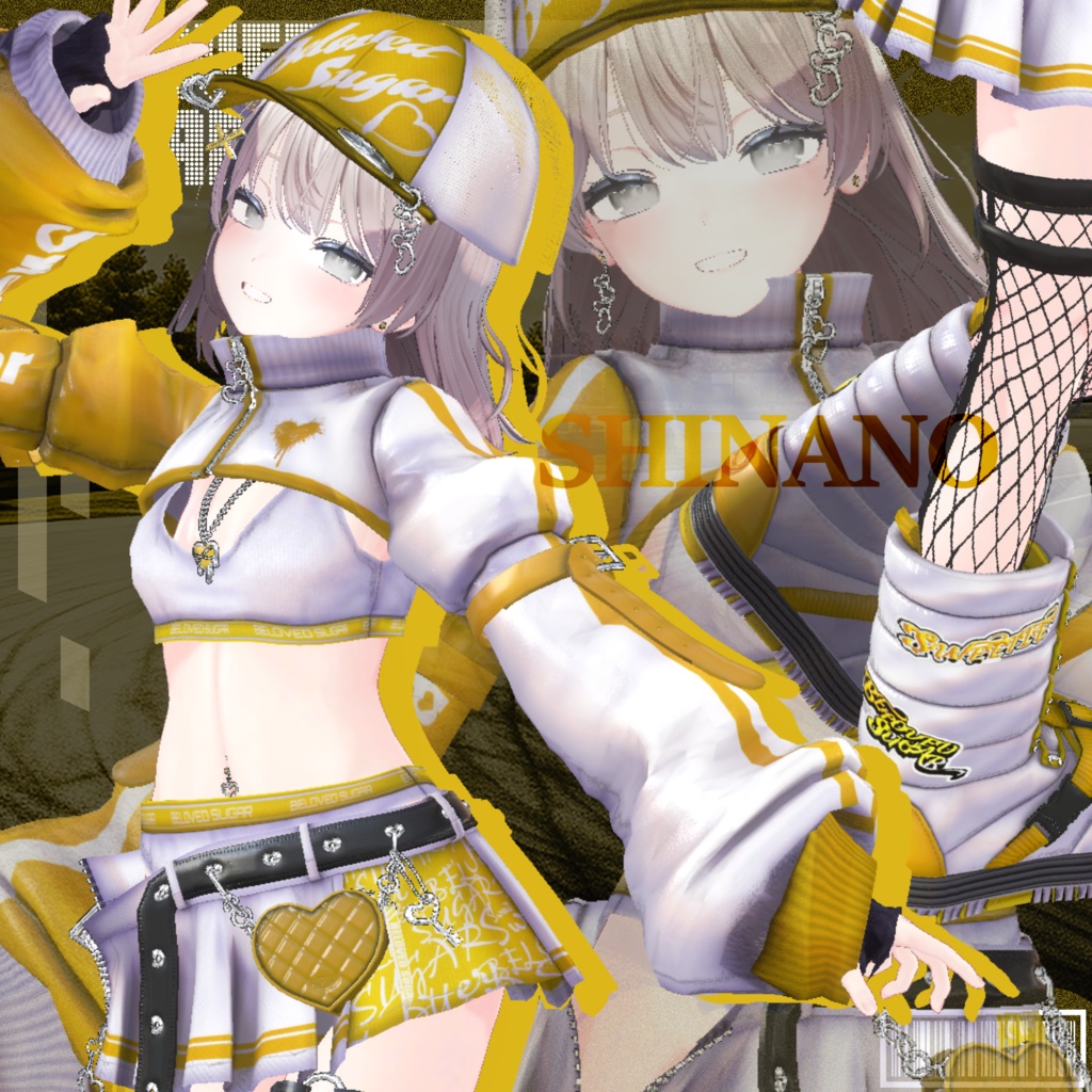 ❣️販売記念セール"最大20%OFF"❣️🎁【15アバター対応】Pixel Sugar - ピクセル・シュガー【Costume】