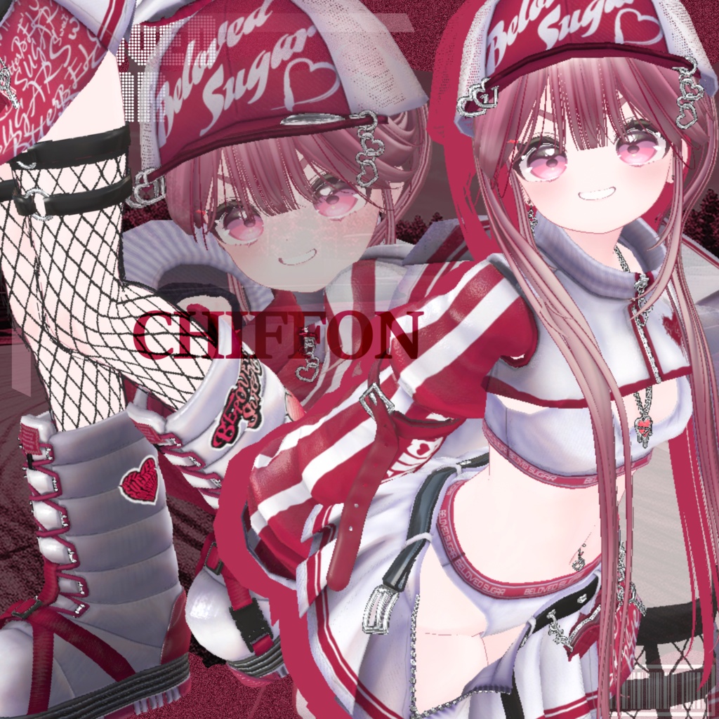 ❣️販売記念セール"最大20%OFF"❣️🎁【15アバター対応】Pixel Sugar - ピクセル・シュガー【Costume】