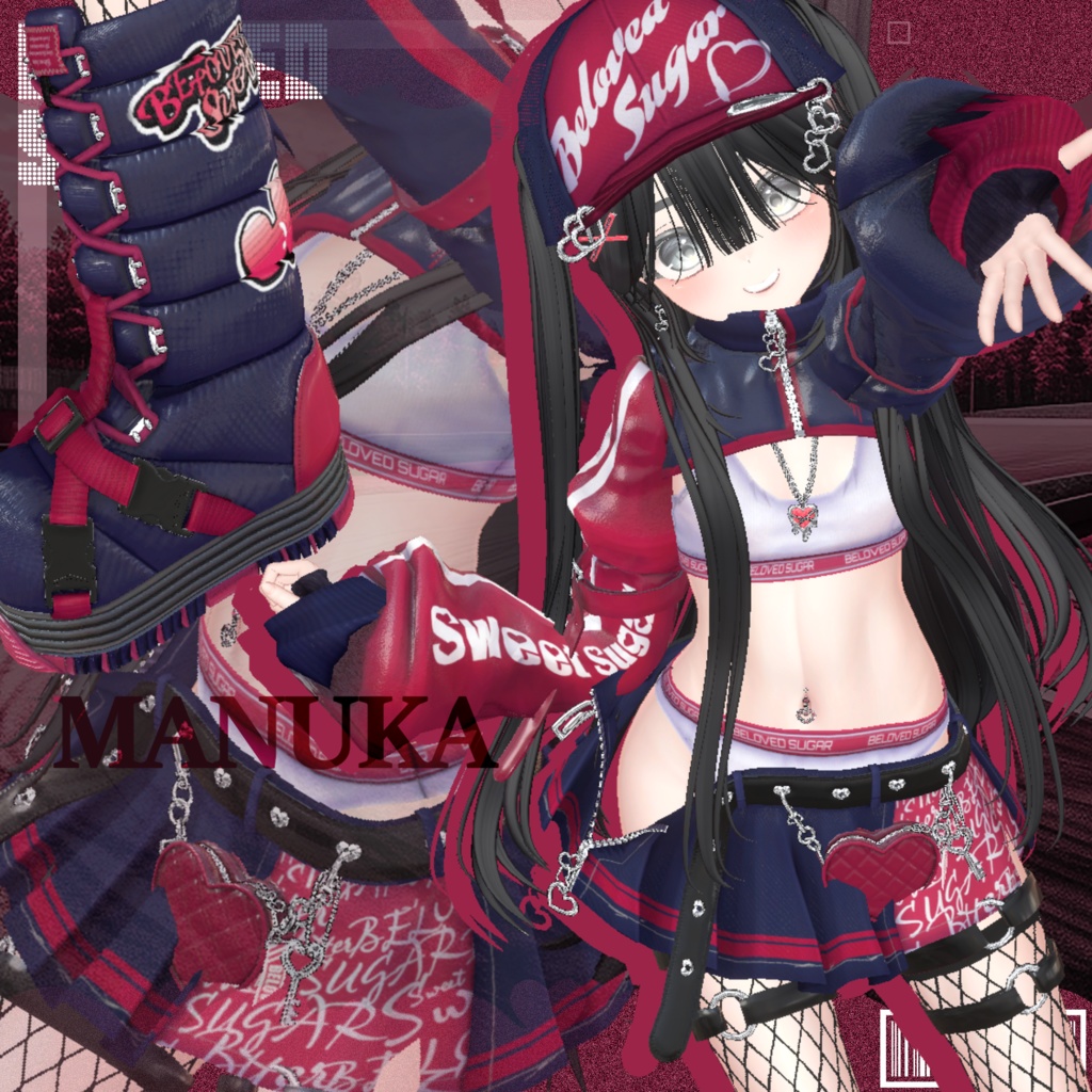 ❣️販売記念セール"最大20%OFF"❣️🎁【15アバター対応】Pixel Sugar - ピクセル・シュガー【Costume】