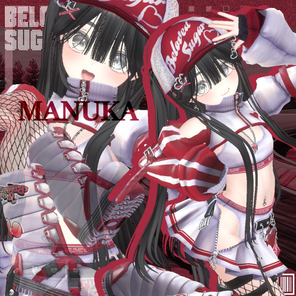 ❣️販売記念セール"最大20%OFF"❣️🎁【15アバター対応】Pixel Sugar - ピクセル・シュガー【Costume】