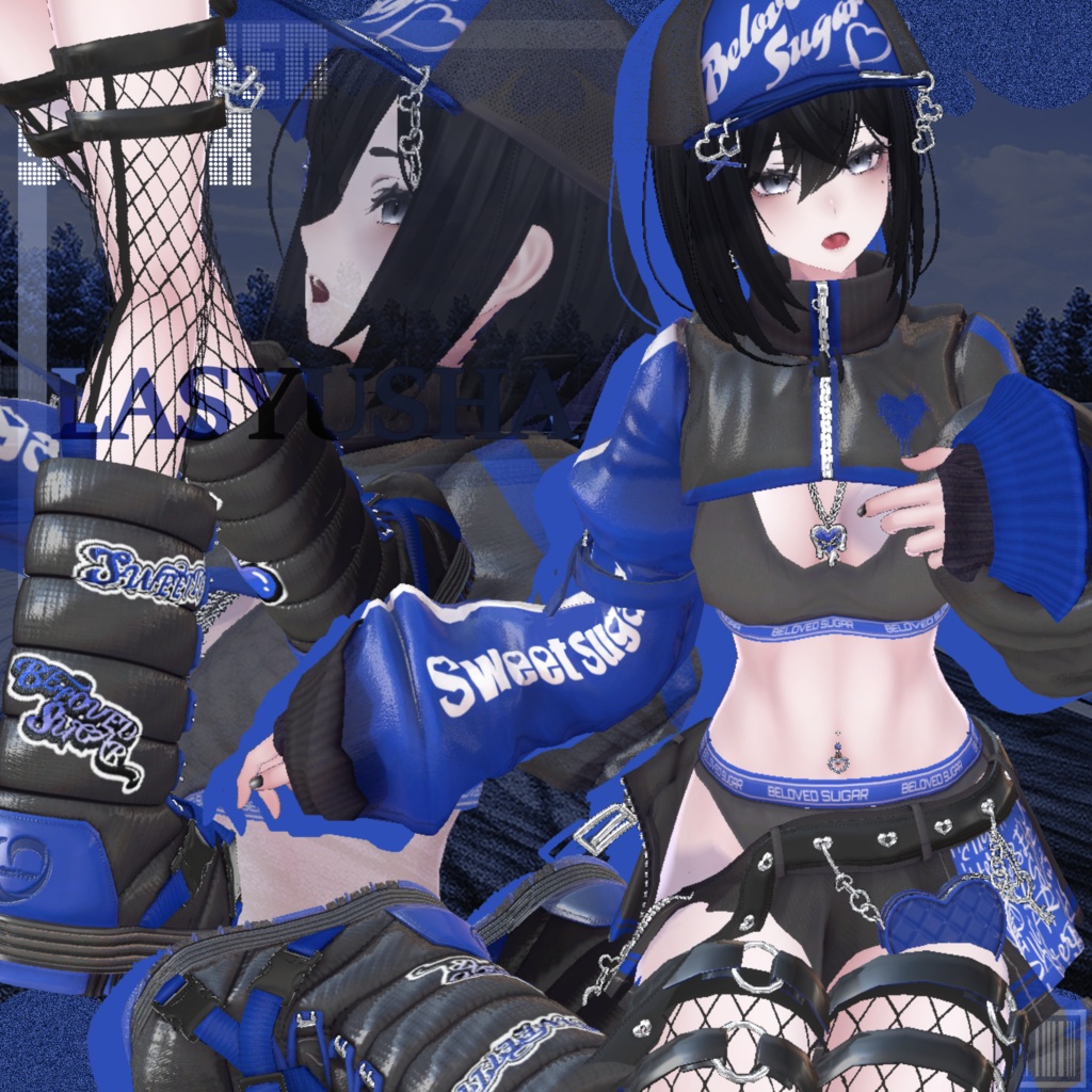 ❣️販売記念セール"最大20%OFF"❣️🎁【15アバター対応】Pixel Sugar - ピクセル・シュガー【Costume】