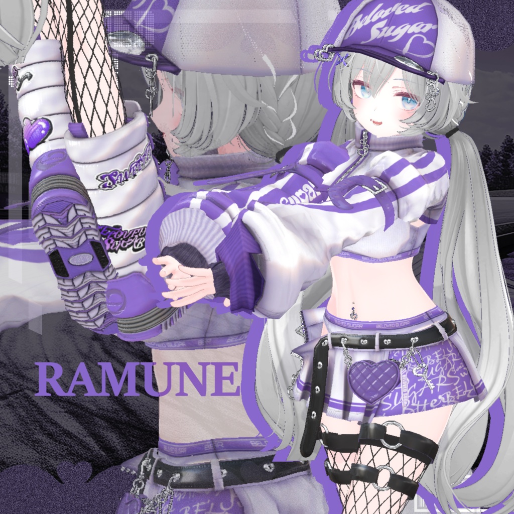 ❣️販売記念セール"最大20%OFF"❣️🎁【15アバター対応】Pixel Sugar - ピクセル・シュガー【Costume】