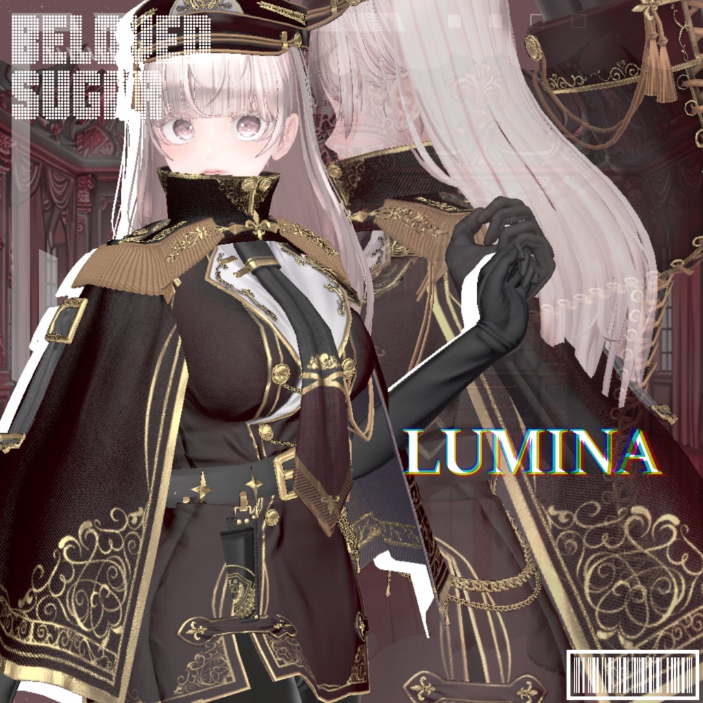 ❣️販売記念セール"最大20%OFF"❣️🎁【15アバター対応】Noir Parade - ノワール・パレード ー【Costume】