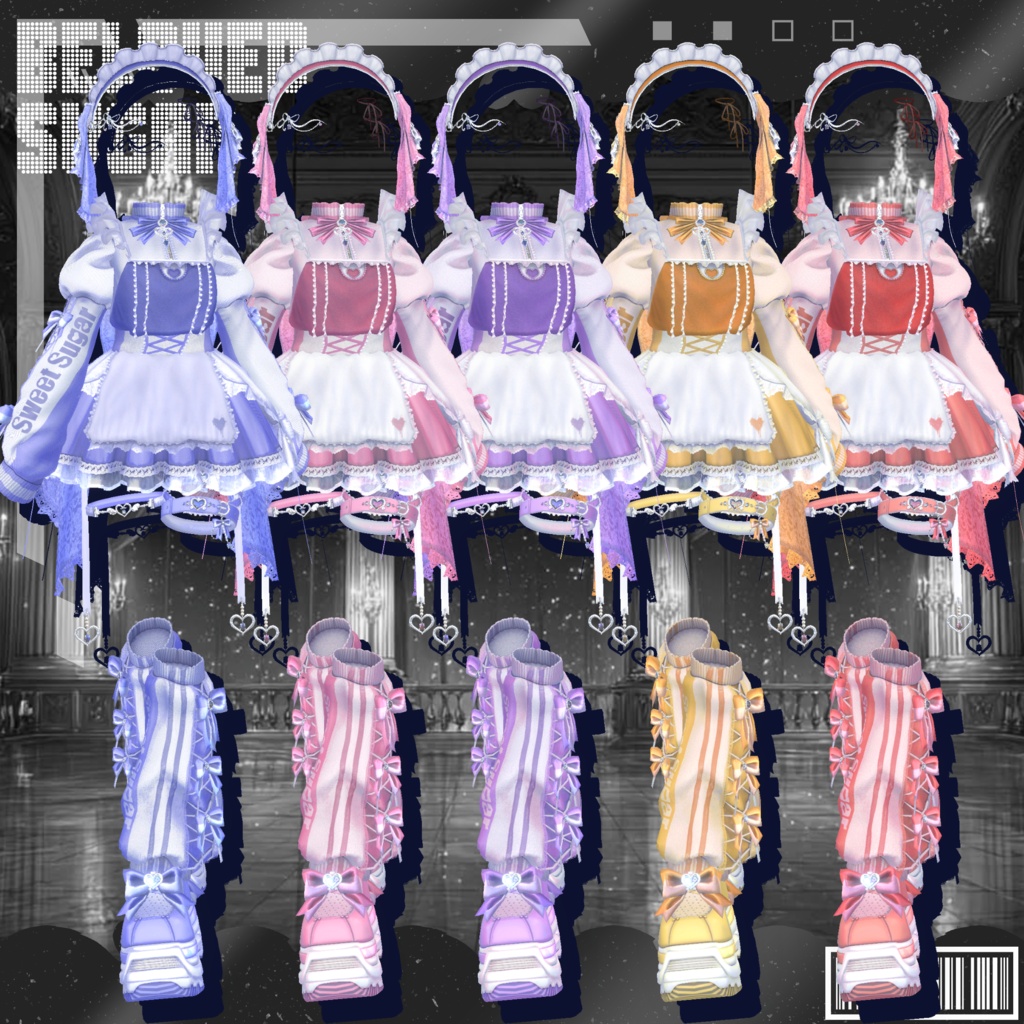 ❣️販売記念セール"最大20%OFF"❣️🎁【15アバター対応】Cendrillon’s Day - サンドリヨンズ・デイ ー【Costume】