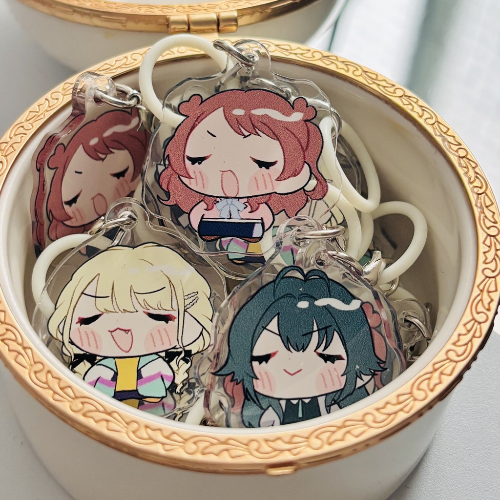 学マス　ドヤ顔アクキー