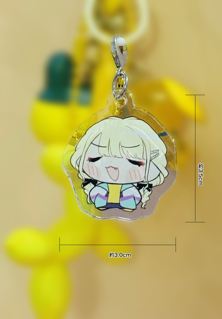 学マス ドヤ顔アクキー