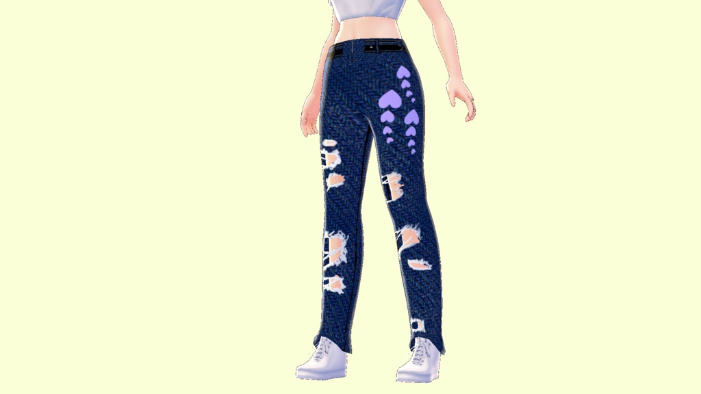 ~ Vroid Ripped Jeans ~