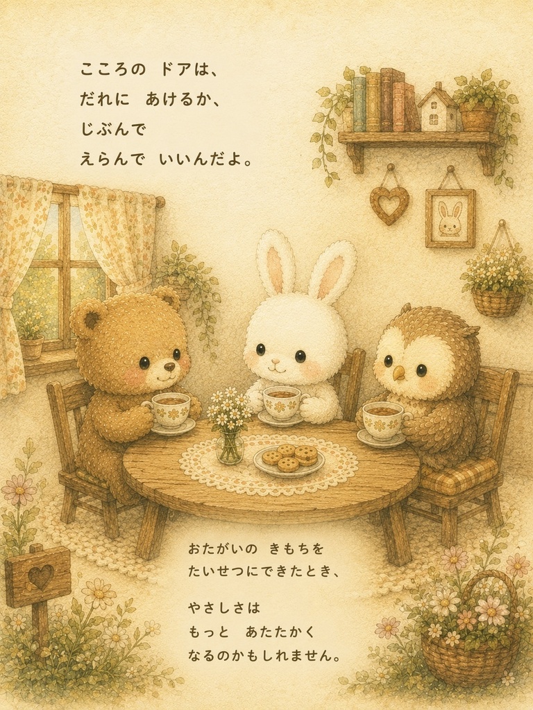 こころには、はいってはいけないおへやがあるんだよ【PDF版】