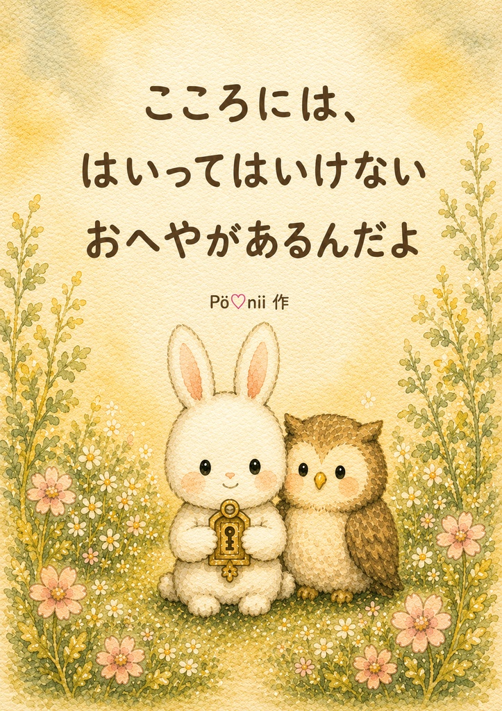 こころには、はいってはいけないおへやがあるんだよ【PDF版】