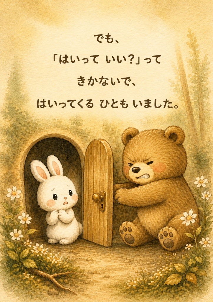 こころには、はいってはいけないおへやがあるんだよ【PDF版】