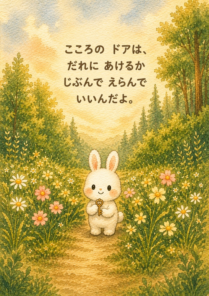 こころには、はいってはいけないおへやがあるんだよ【PDF版】