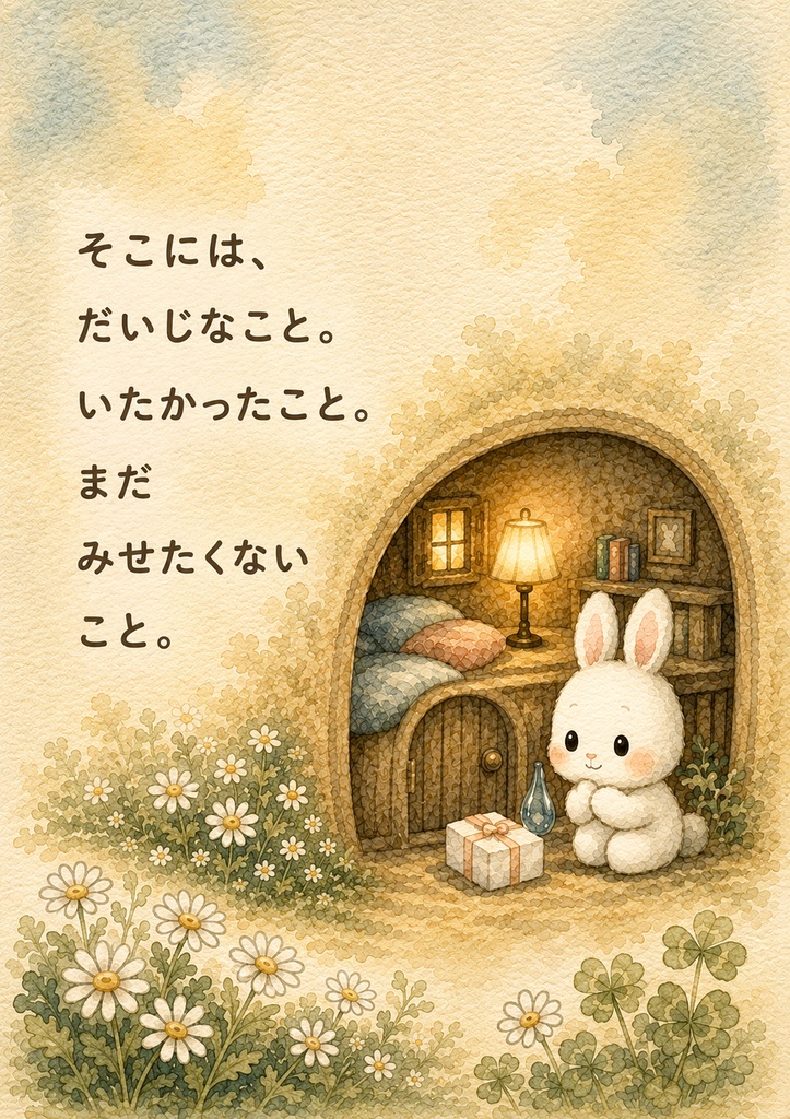 こころには、はいってはいけないおへやがあるんだよ【PDF版】