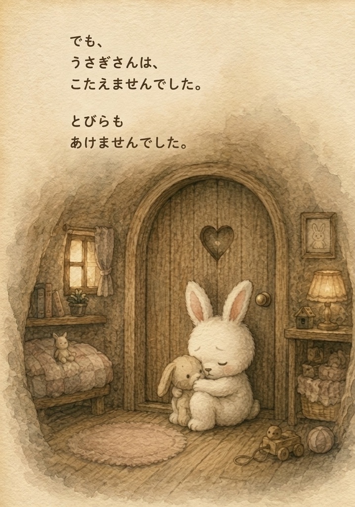 こころには、はいってはいけないおへやがあるんだよ【PDF版】