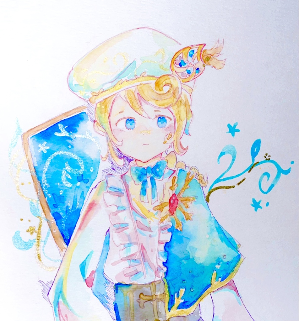 黄金比 透明水彩原画 第5人格