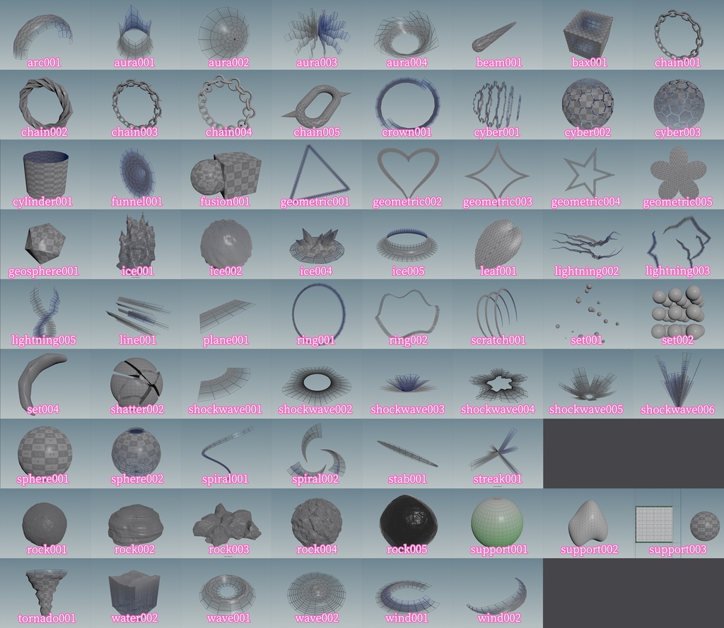 Effectぱれっと - しずくのModelメーカー《プロフェッショナル版》