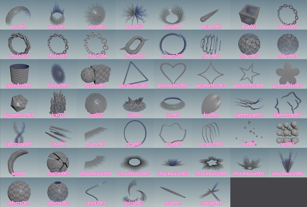 Effectぱれっと - しずくのModelメーカー《ベーシック版》